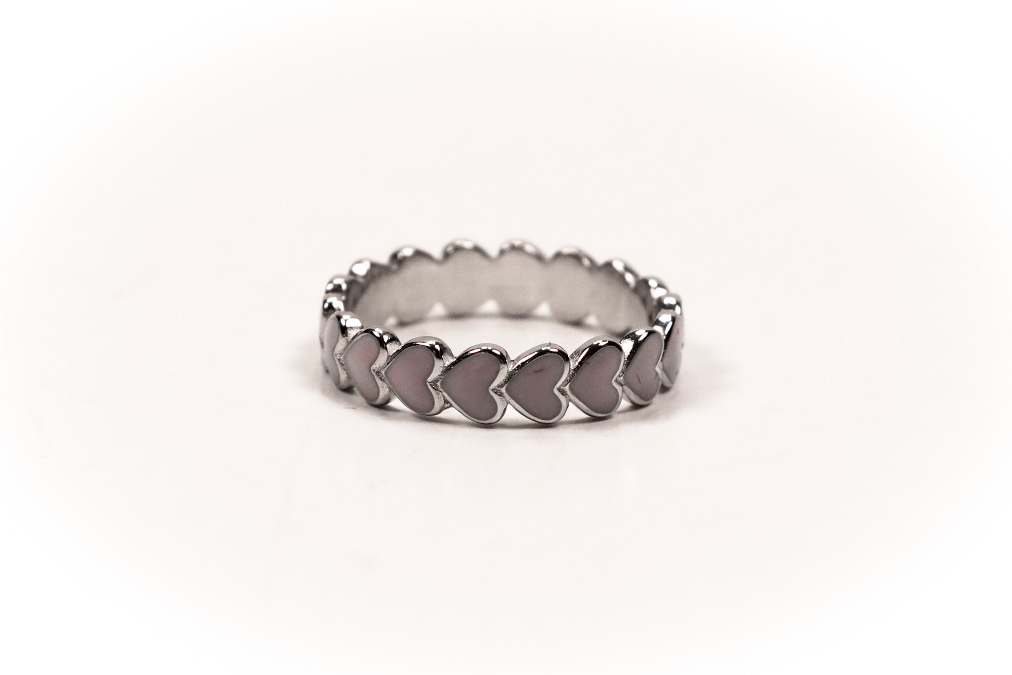 Ring Blue Heart 925 Sterling Silver