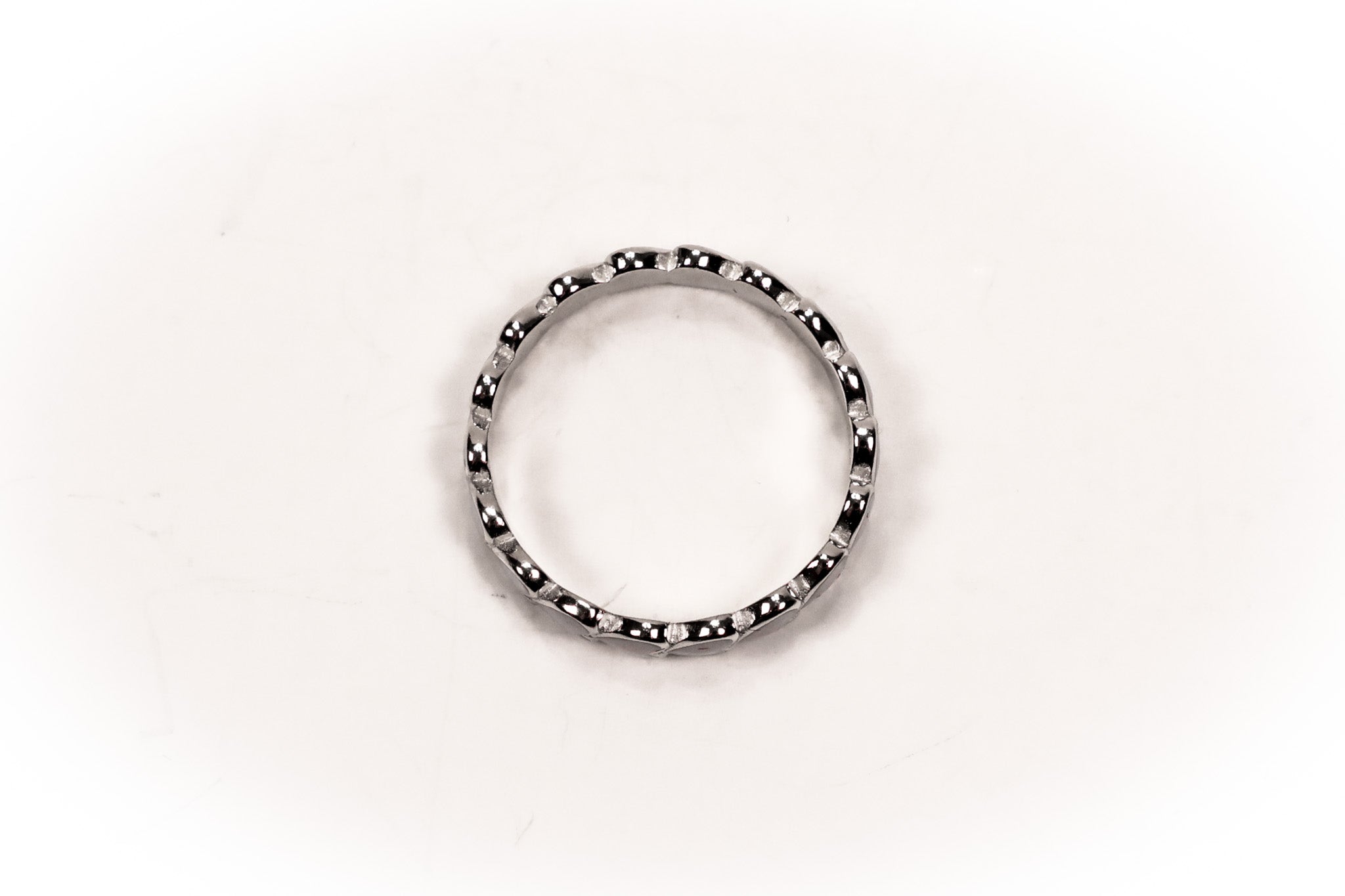 Ring Blue Heart 925 Sterling Silver